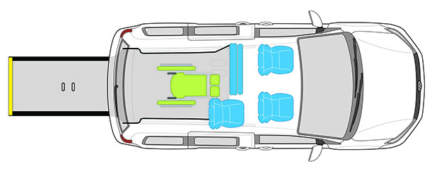 Volkswagen Caddy TPMR Modulis 5