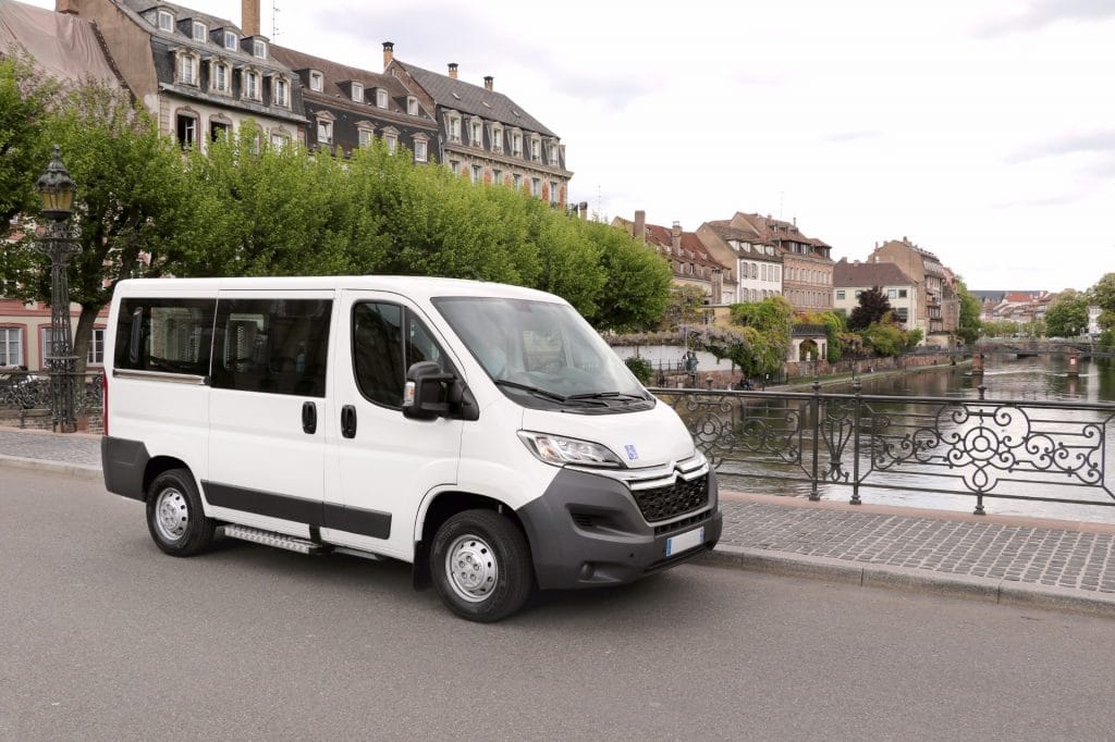 minibus tpmr citroen modulis 10 en ville