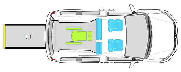 Volkswagen Caddy TPMR Modulis 5