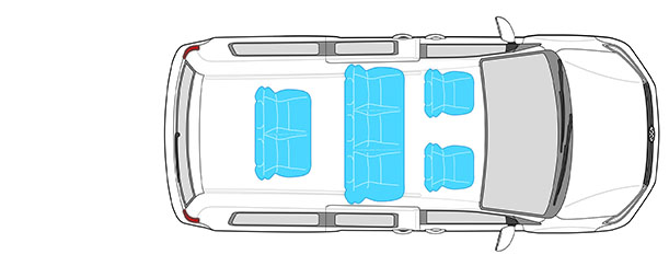 Volkswagen Caddy Maxi TPMR Modulis 7